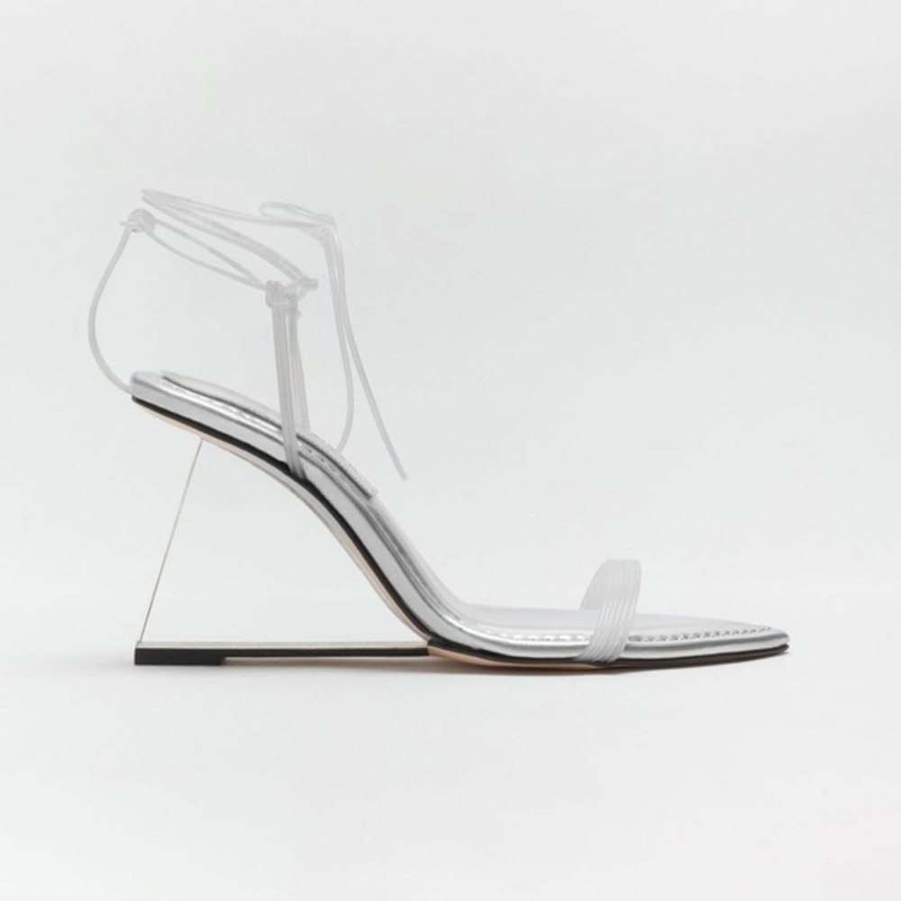 💜 NEW good american cinder-F*cking-Rella wedge 7 SOLD OUT 💜 - Picture 3 of 16